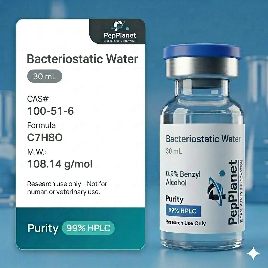 Bacteriostatic Water 0.9% Benzyl Alcohol 30mL